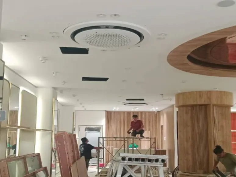Pemasangan Ducting AC Gedung Pekanbaru